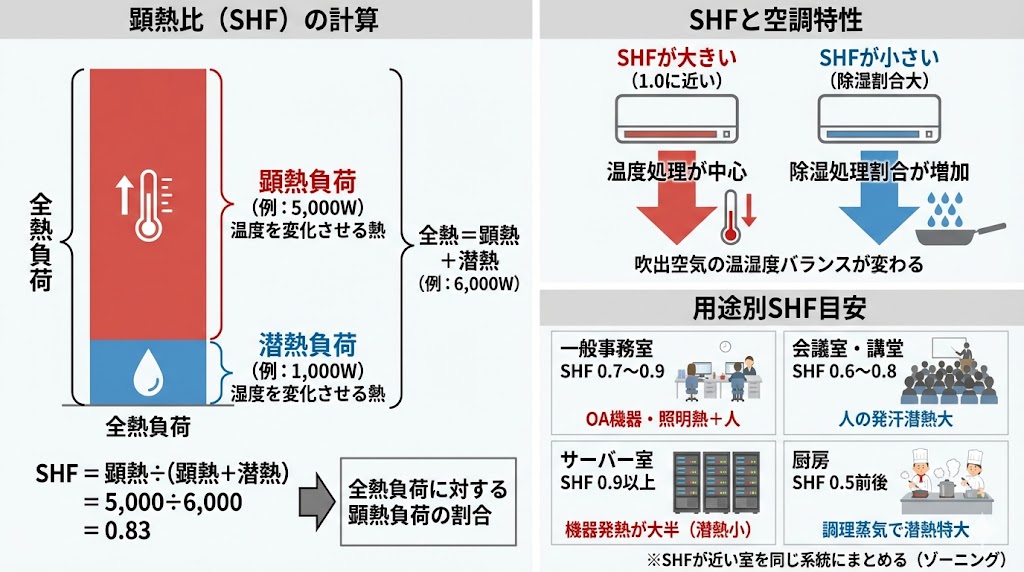003-顕熱比（SHF）とは