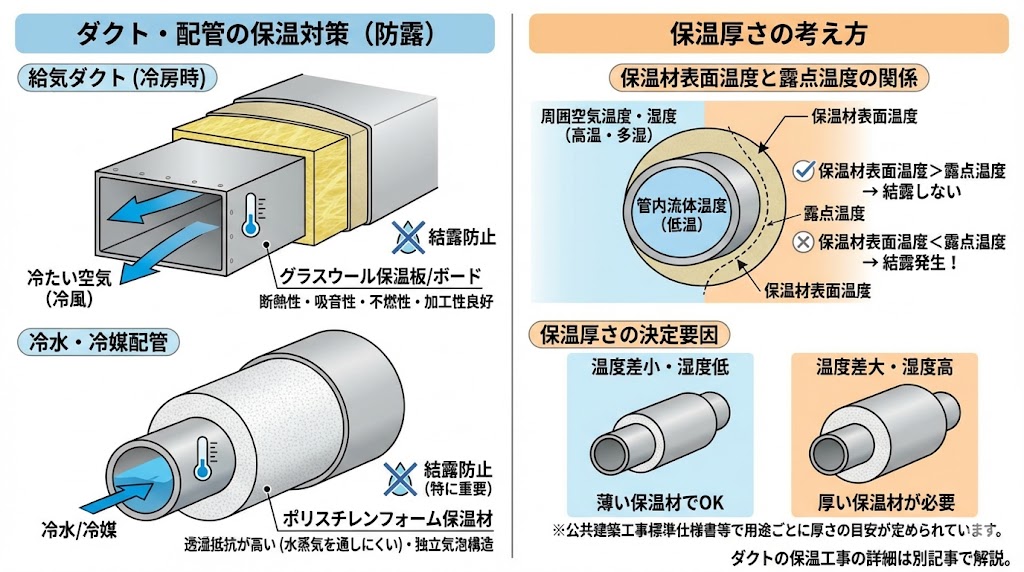 04-空調設備の結露対策（防露・保温工事）